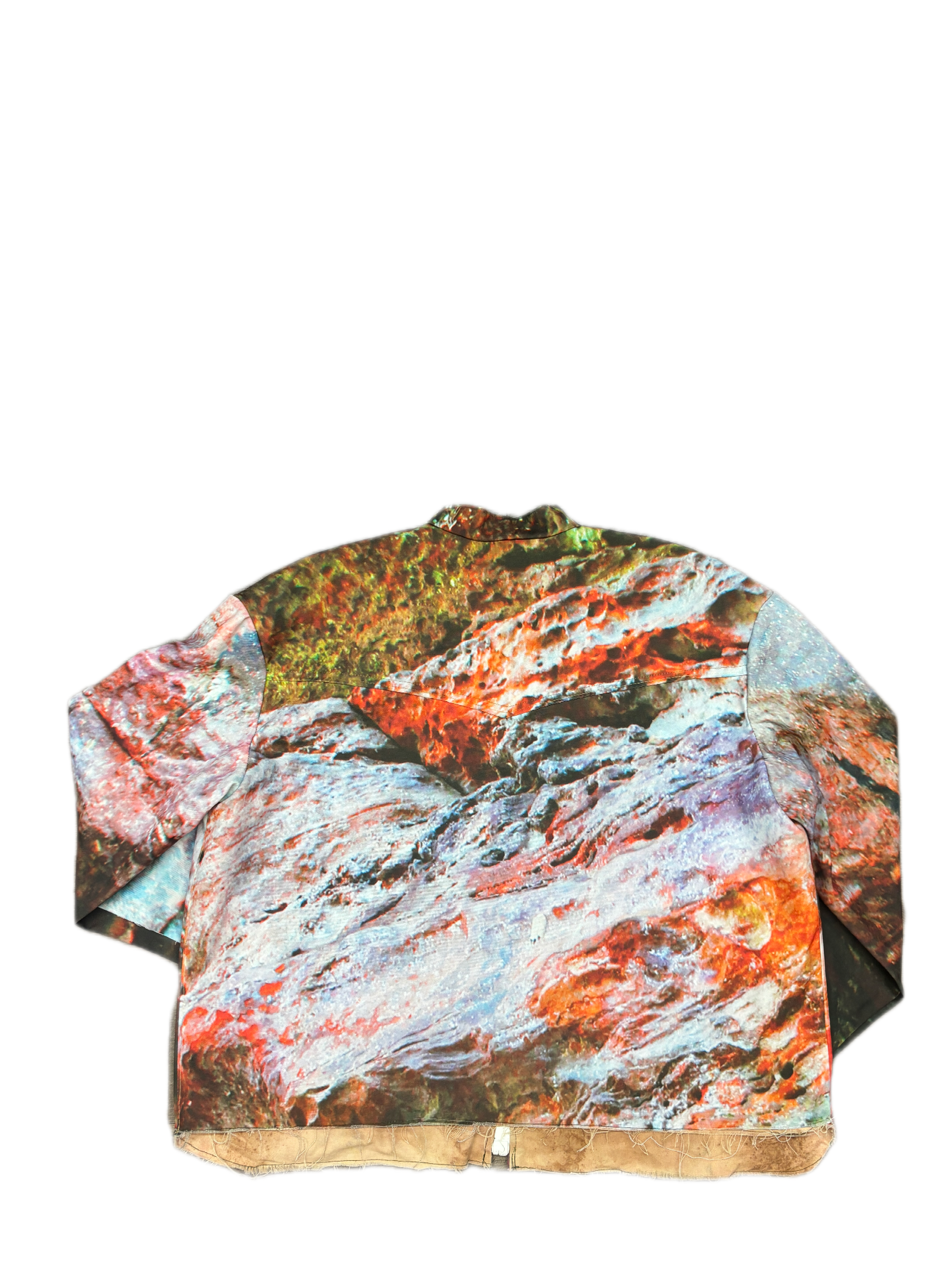 REVERSIBLE ROCK PRINT JACKET