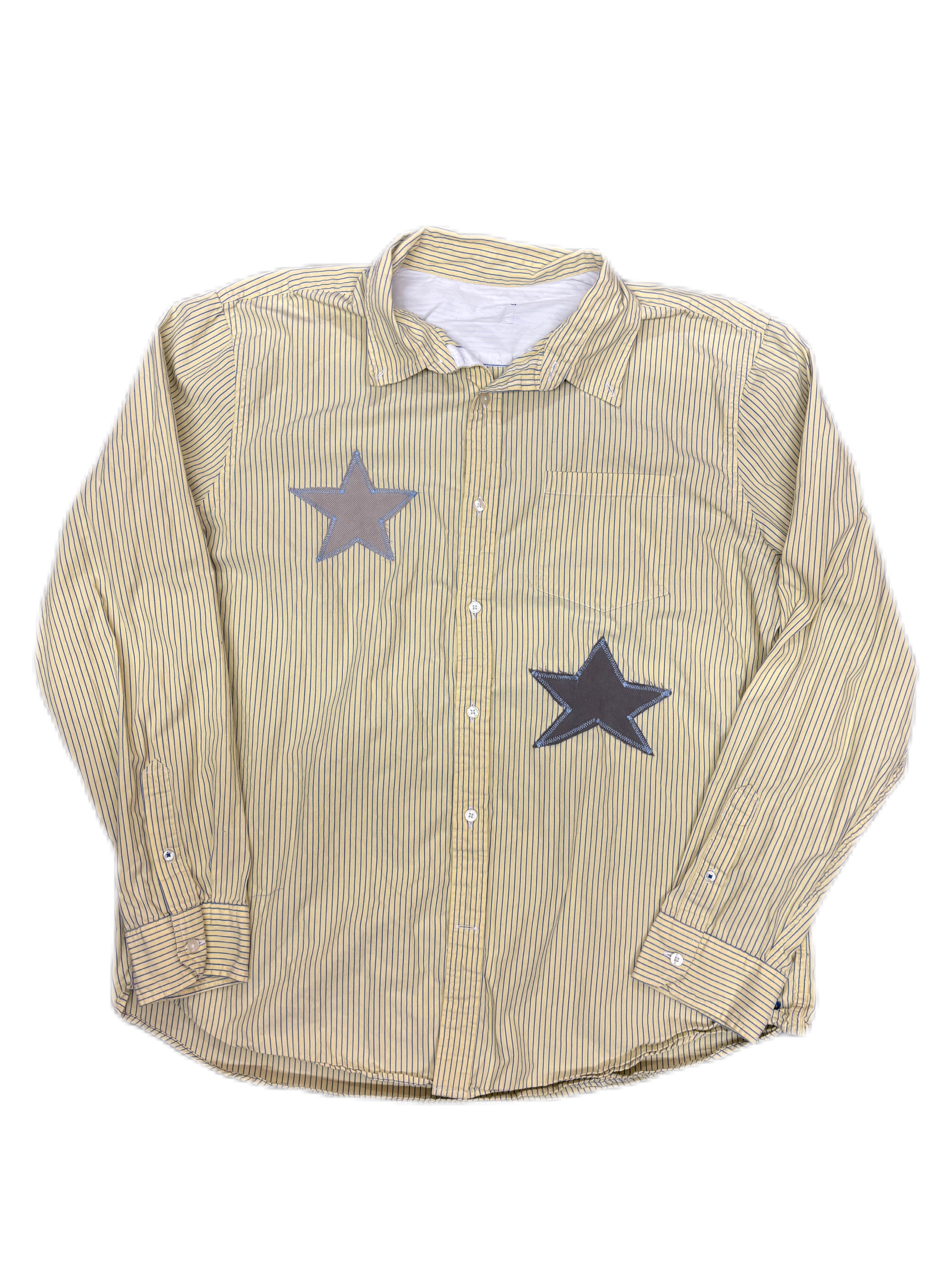 STRIPED STARS LS SHIRT